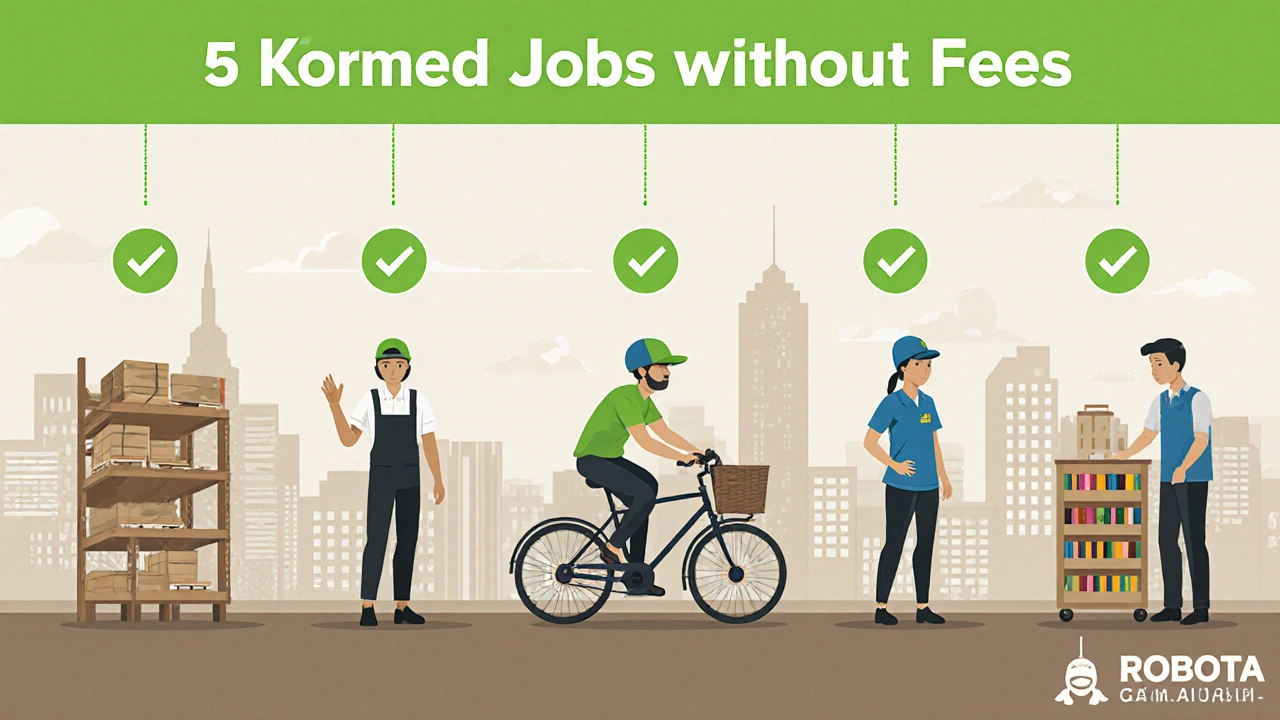 П&#039;ять легальних вакансій у Києві без передплати: працівник складу, бариста, кур&#039;єр, прибиральниця, кладовщик.