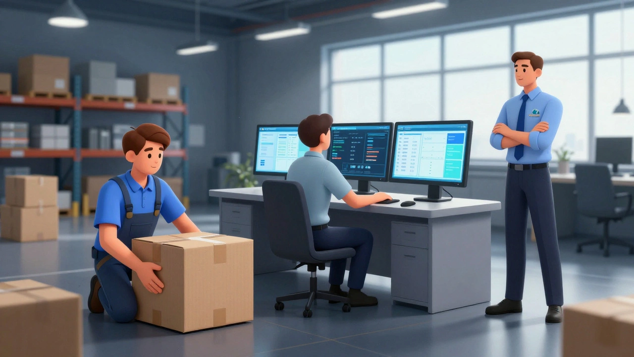 Кар'єрний шлях від пакувальника до керівника складу в логістичній компанії.