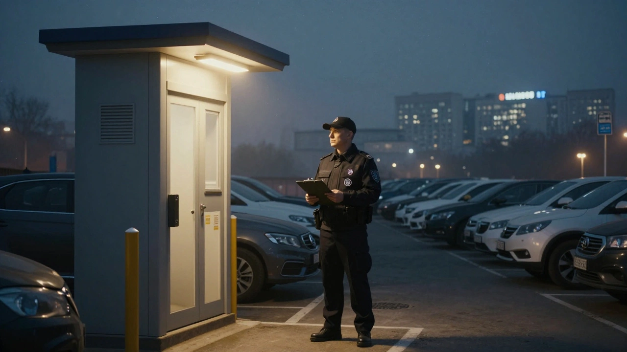 Робота в Києві сторожем на парковці: вакансії, зарплати, умови 2025