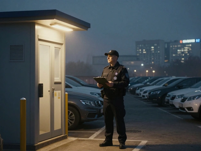 Робота в Києві сторожем на парковці: вакансії, зарплати, умови 2025