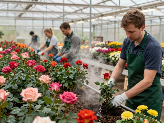 Робота в квіткових теплицях Київ: вакансії, умови, зарплати 2026