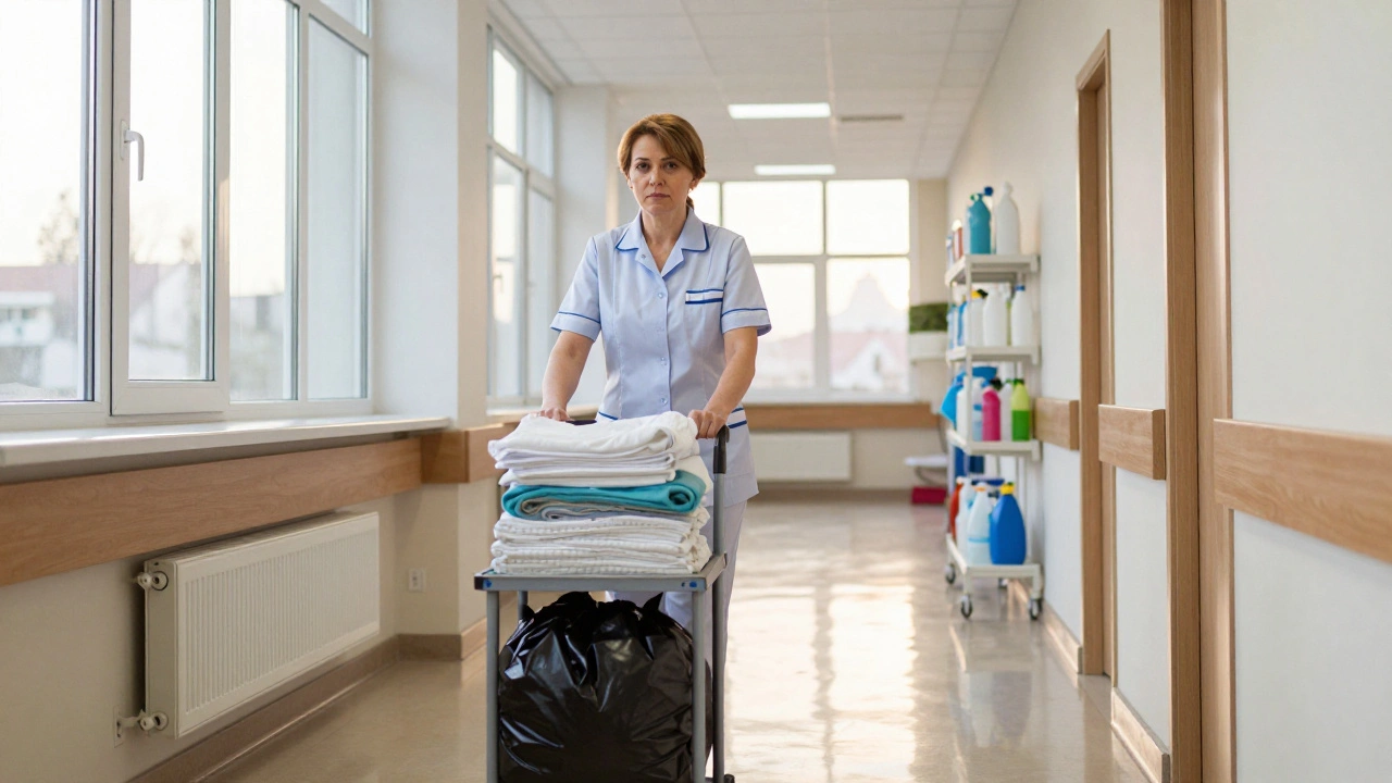 Робота санітаркою в Києві: сутки троє для жінок - умови, зарплата, досвід