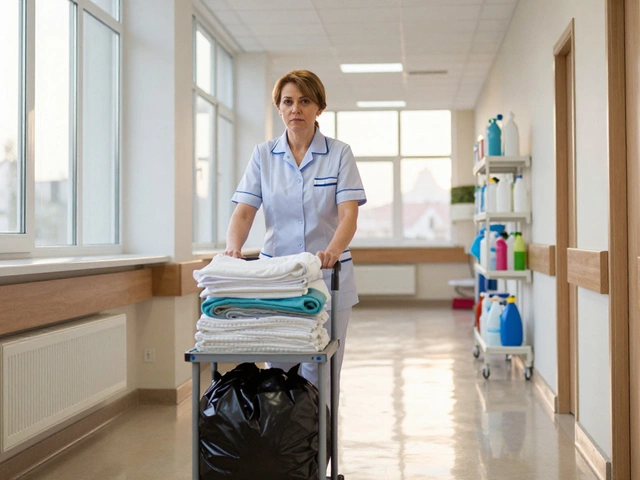 Робота санітаркою в Києві: сутки троє для жінок - умови, зарплата, досвід